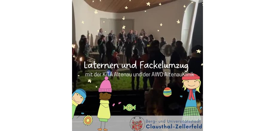 Laternen und Fackelumzug - 1