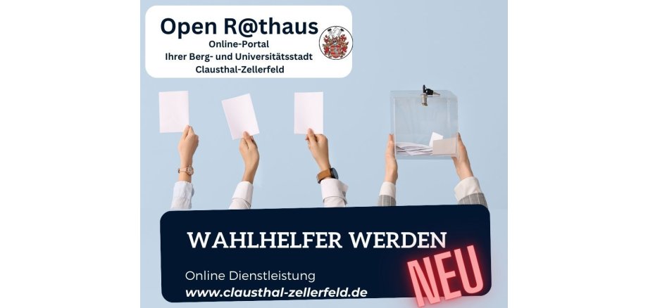 Open R@thaus - Wahlhelfer werden